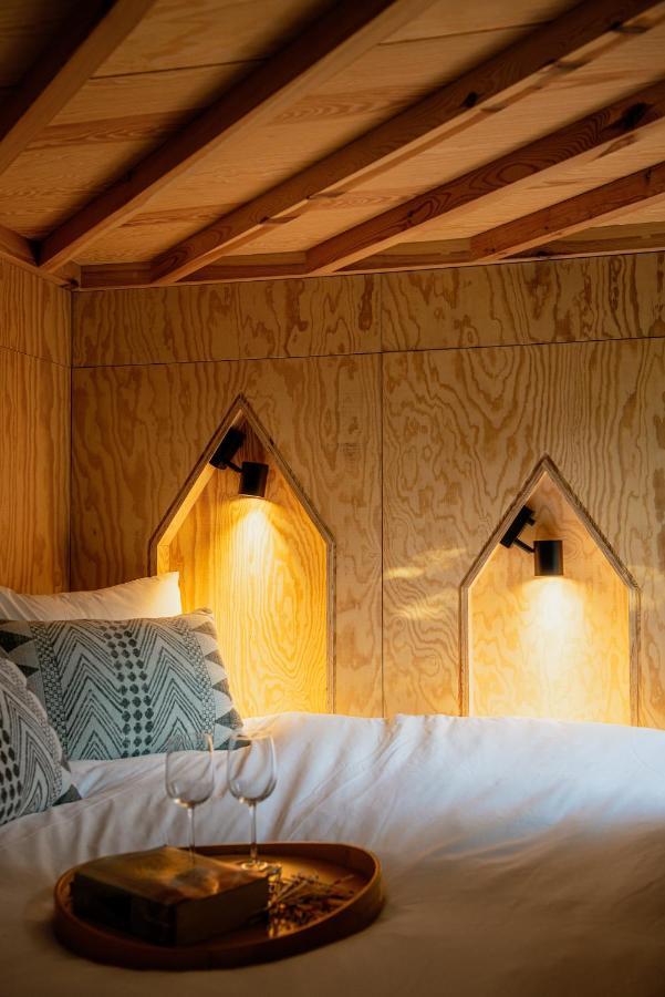 Hutstuf - The Fox & Private Outdoor Spa La-Roche-en-Ardenne Buitenkant foto