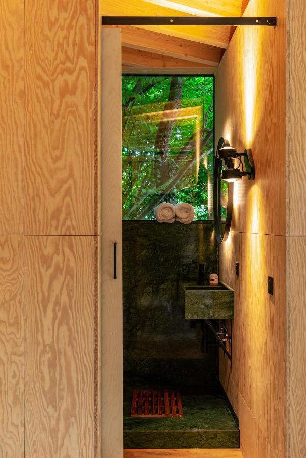 Hutstuf - The Fox & Private Outdoor Spa La-Roche-en-Ardenne Buitenkant foto
